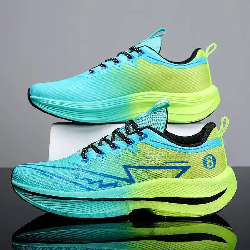 Men Sports Running Shoes Casual Marathon Lightweight Women's Comfortable Athletic Nonskid Walking Sneakers Outdoors Couple Shoes — image 12