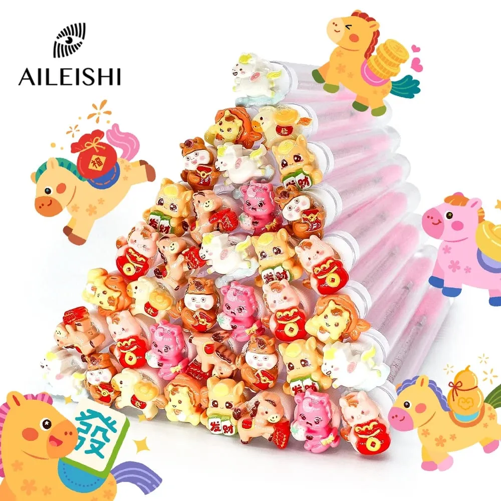 10/50Pcs Eyelash Brush Tubes Crystal Lash Mascara Wands Eyebrow Comb Spoolies Container Lashes Brushes Applicators Makeup Tools — image 1