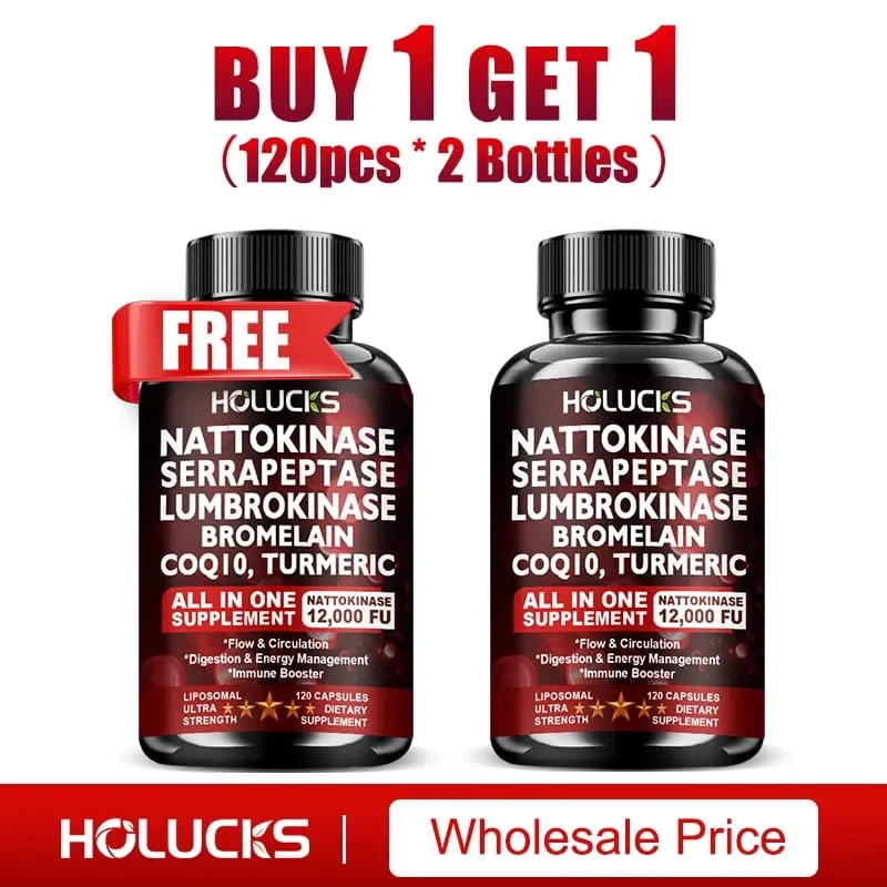 Nattokinase Supplement with COQ10 for Cardiovascular & Circulatory Support Heart Health Vegan & Gluten Free — image 10