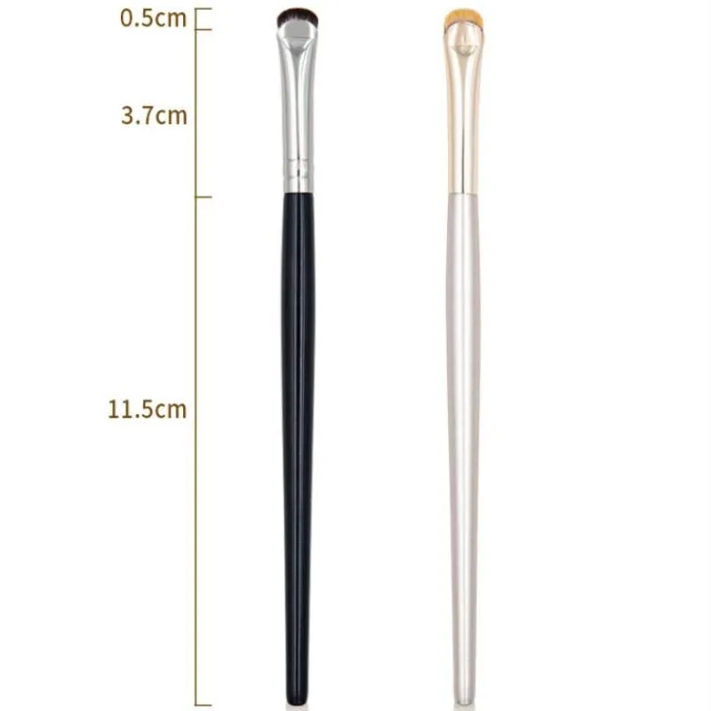 New 2Pcs Curved Eyeliner Makeup Brushes Eye Makeup Smudge Tools Precision Soft Eyeshadow Brush Thin Small Eye Cosmetic Tools
