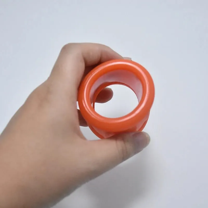 Masculino bola maca escroto pênis anéis bloqueio esperma pênis galo anel testículos contenção ereção peniana bdsm brinquedos sexuais para homem tempo — image 6