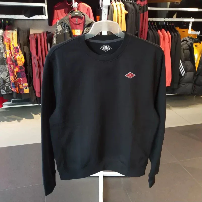 2025 Na-export sa Japan Autumn Thin Sweatshirt Kalalakihan/Babae Parehong Pagbuburda ng Cotton O-Neck Long Sleeve Loose Tracksuit Tops — image 7