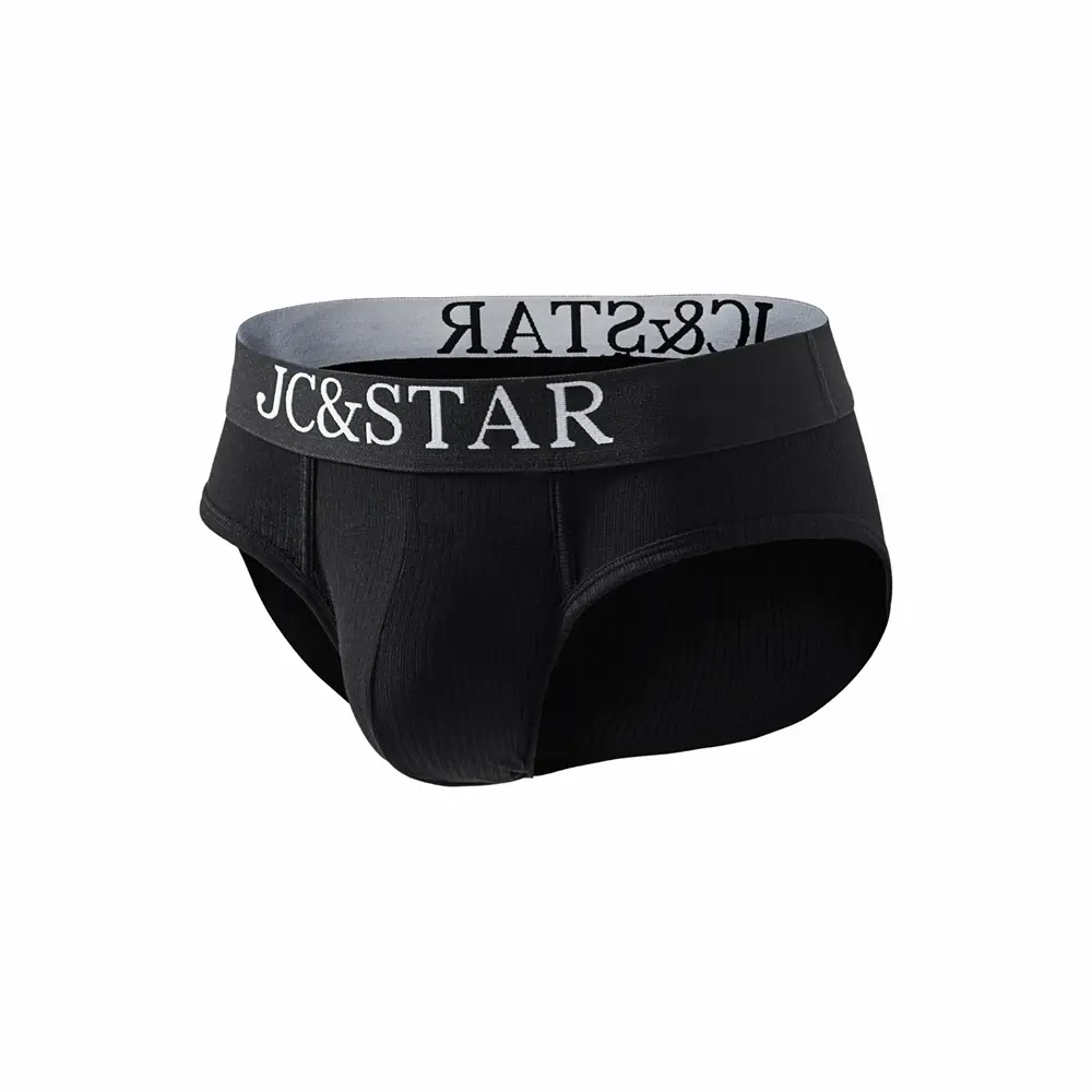 Cuecas masculinas atléticas com design de corte alto, cuecas de algodão com nervuras, conforto esportivo para homens, biquíni deslizante, tanga — image 13