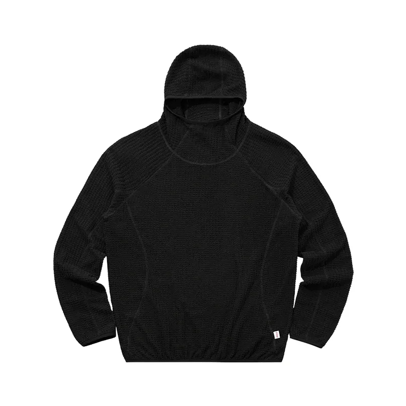 Moletom com capuz térmico Thermolite® para todas as estações unissex leve de secagem rápida moletom respirável de inverno camada intermediária — image 1