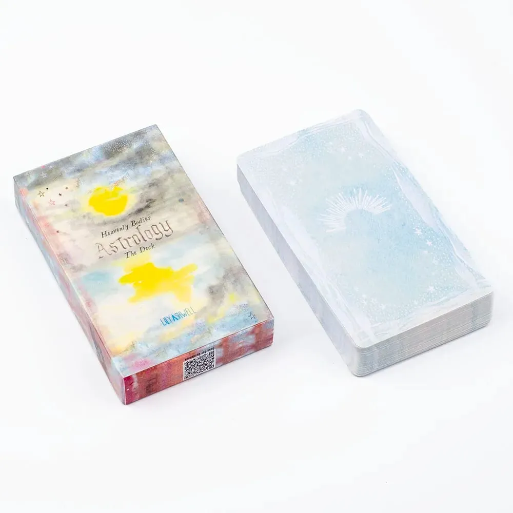 Corpos celestiais 51 peças baralho de cartas astrologia oracle para adivinhação do destino e adivinhação 10.4x6.1cm jogo de tabuleiro para festa divertida — image 3