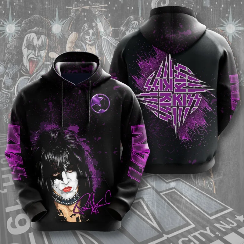 2026 Hot Rock Kiss Hoodies 3D Printed Men Women Funny Long Sleeve Sweatshirt Shirt Street Man Hoodies Tops Y2k Hoodies — image 11
