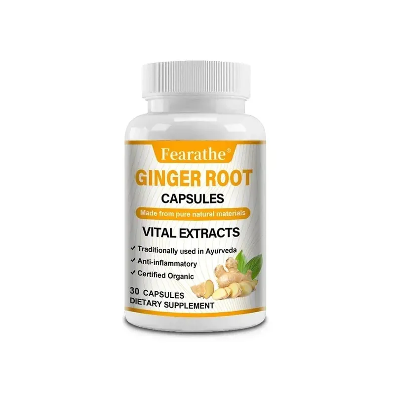 Bio-Ingwerwurzel-Kapseln 1200 mg – mit schwarzem Pfefferextrakt für Gelenkgesundheit, entzündungshemmende Muskelimmunität — image 8