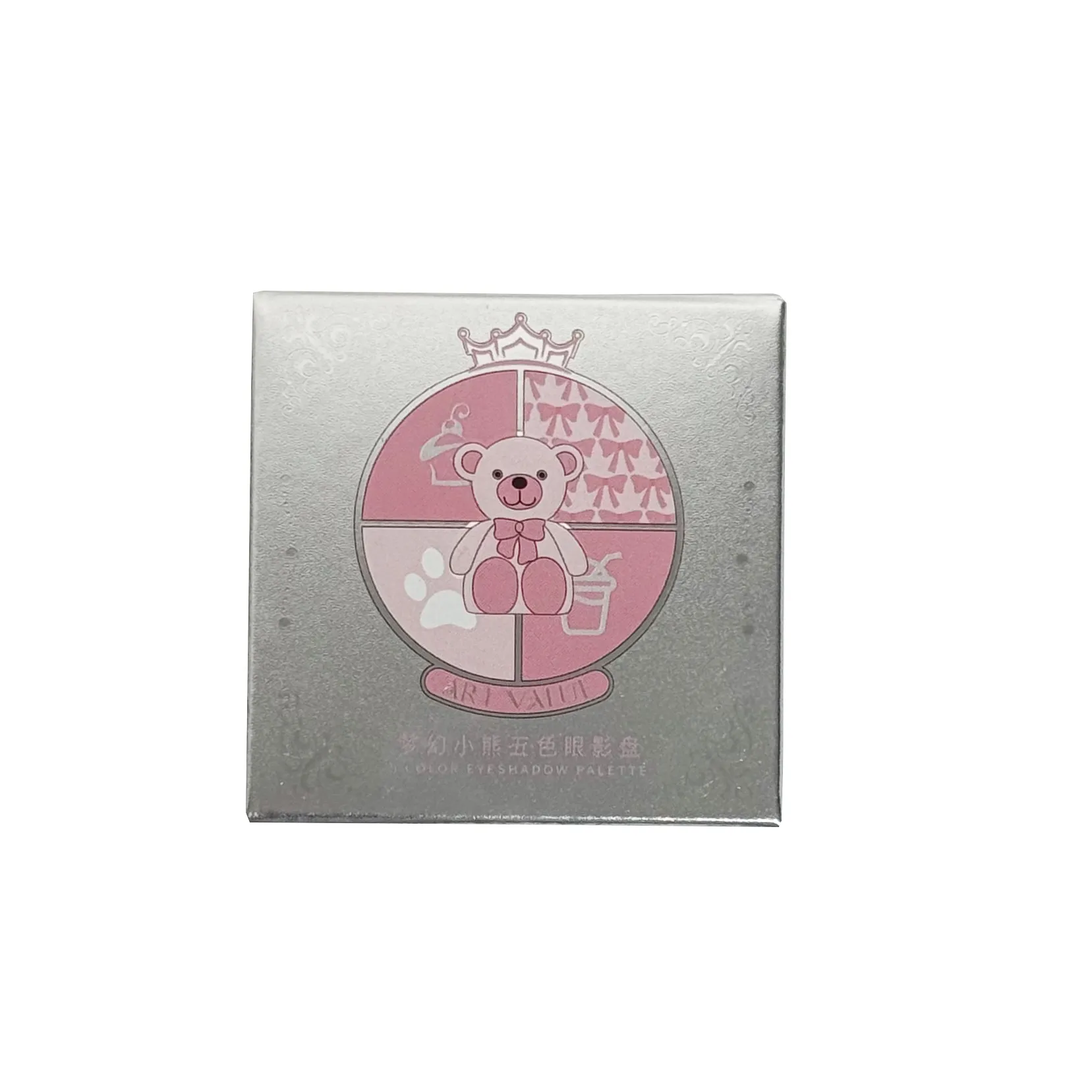 Eyeshadow Palette Blush Highlight Makeup Pearly Highgloss Shimmer Pink Brown Earth Color Fine Sequins Eye Shadow — image 5