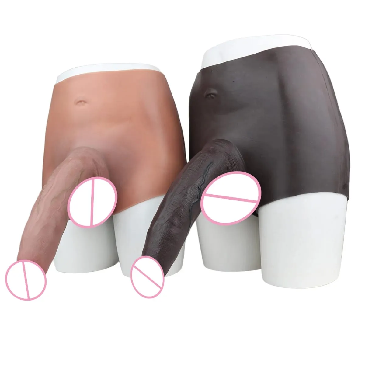 Wearable Extra Large Penis Sleeve Silicon Soft Hollow Penis Panties High-Grade Adult Intimate Toys For Men Adult 18+ Tools — image 6