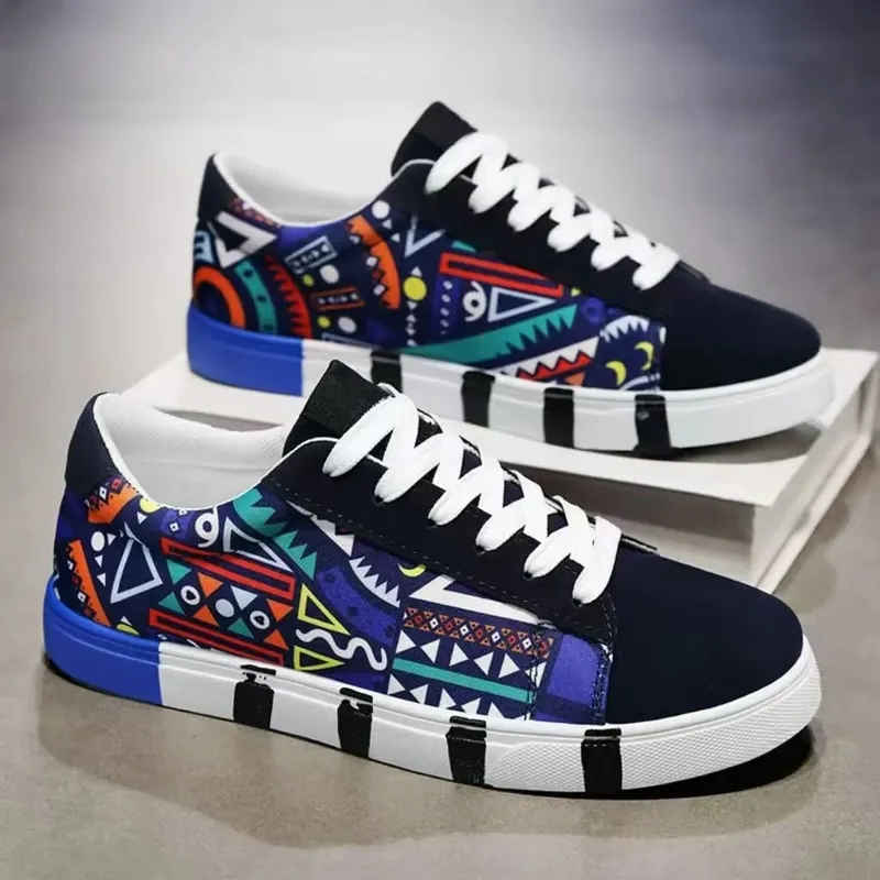 Men's Lightweight Breathable Canvas Shoes Versatile Flat Comfortable Casual Wear for Daily Use — image 8