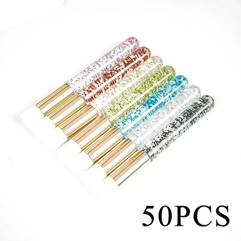Wholesale 30/50pcs Eyelash Cleaning Brushes for Extensions Glitter Lash Shampoo Brush Nose Pore Cleansing Makeup — image 15