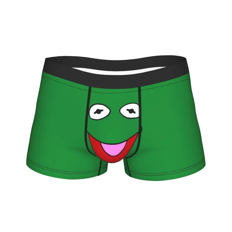 S-Sesames Streets Tango Elmo & Grover Cueca masculina Shorts Cuecas Boxershorts engraçados Qualidade Aduaneira Calcinhas Oversize — image 16