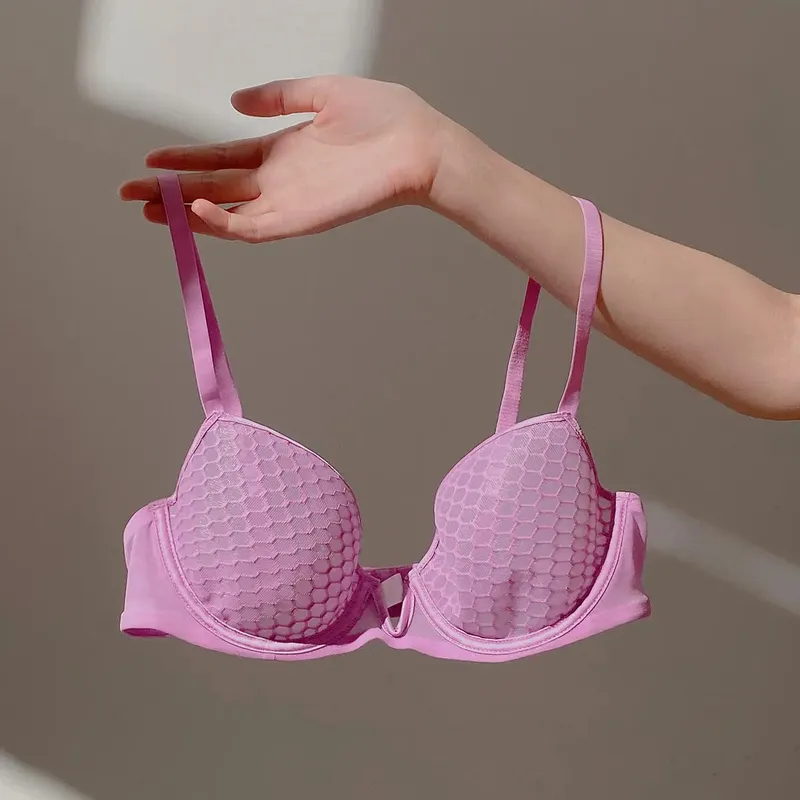 Summer Style Ultra-Thin Minimizer Bra Set Ladies Large Bust Soft Underwire Side Support Anti-Sagging Everyday Lingerie — image 11