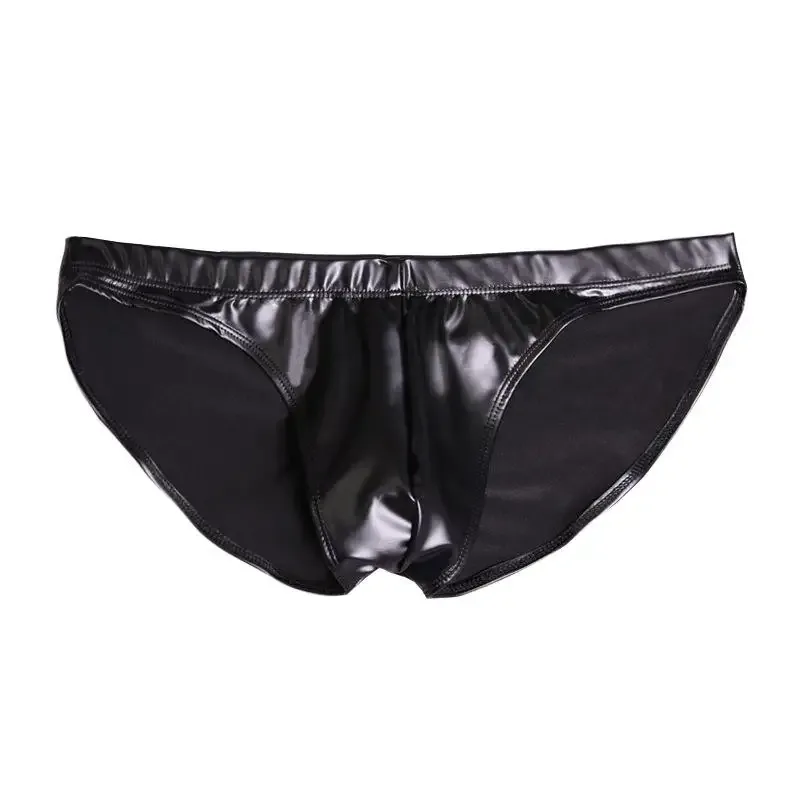 Óleo brilhante cuecas de natação espuma do plutônio elástico baixo-rise nádegas-levantamento deslizamento biquíni shirring virilha costura roupa interior calções de banho — image 9