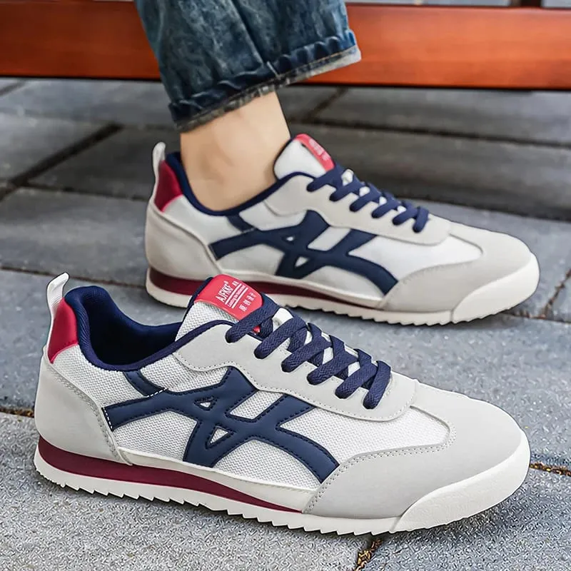 Men's Casual Shoes Fashion Sneakers Low Top Lace Up Lightweight Comfortable Breathable Walking Shoes For Daily Wear — image 4