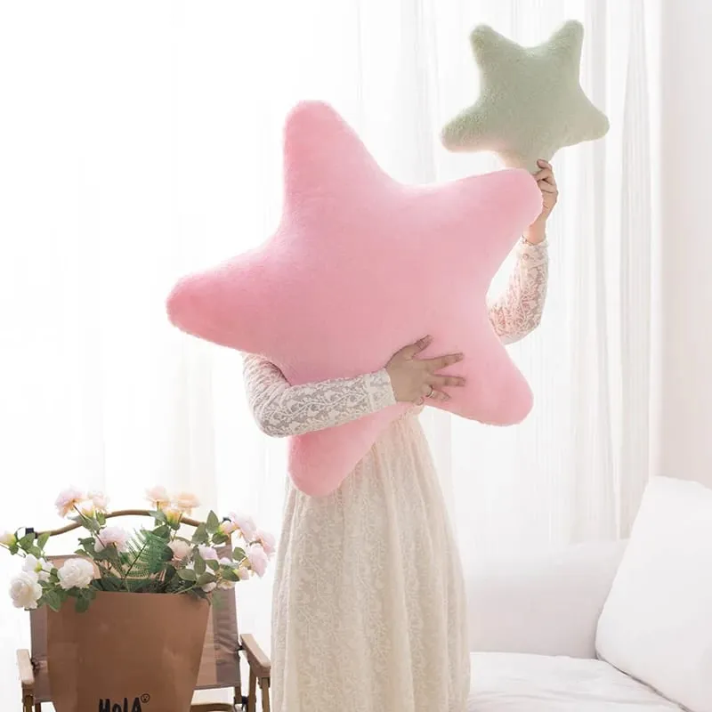 40CM Star Shaped Pillow Decorative Star Pillow For Bed Soft Plush Throw Pillow Cute Pillow Plush Cushion Bedroom Living Room — image 6