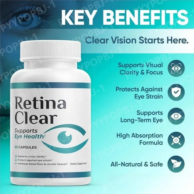 60 Count Eye Protection Capsules Supports Visual Clarity and Relief Eye Fatigue Supplement Contain Lutein multivitamin & Zinc — image 6