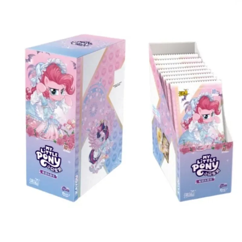New My Little Pony Friendship Forever Card Huiyue Pack 9 European Retro Style Ultimate Fantasy Card Anime Peripheral Gift