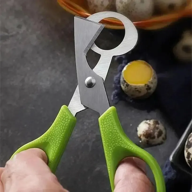 1 Pcs Kitchen Tools Quail Eggs Scissors Cutter Eggs Opener Eggs Slicer Home Tools Scissors Accessories Tools Cigar Bottle Opener — image 1