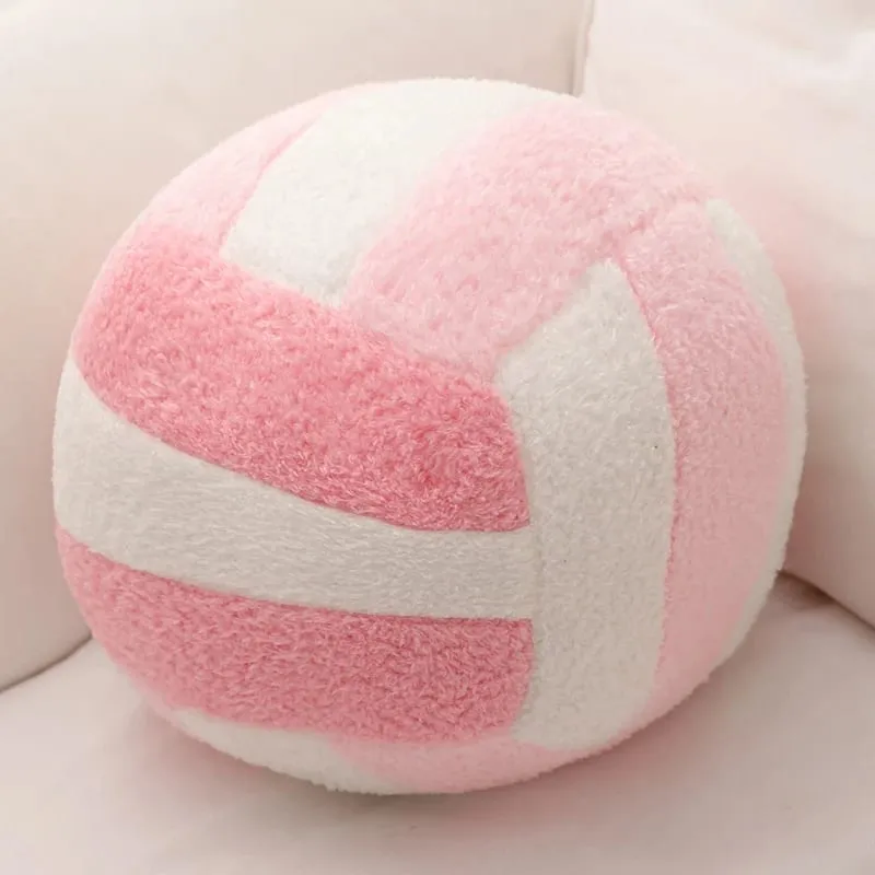 20/24cm Volleyball Sport Ball Plush Pillow Stuffed Interactive Indoor Home Game Prop Plushie Decor Gift — image 11