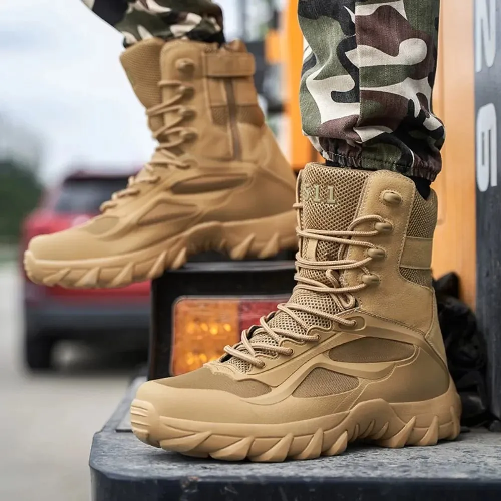 Magnum Large Size High Top Tactical Boots Breathable Military Combat Boots for Outdoor Hiking Durable Training Boots Anti slip — image 2