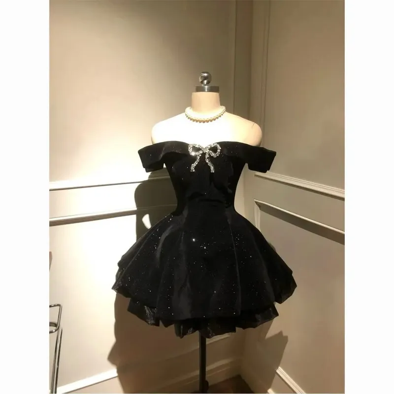 Gotisk Röd Lolita JSK Klänning Dam Spaghetti Band Volang Tyll Kjol Kedja Rosett Dekor Hög Låg Fåll Vintage Princess Festklänning — image 13