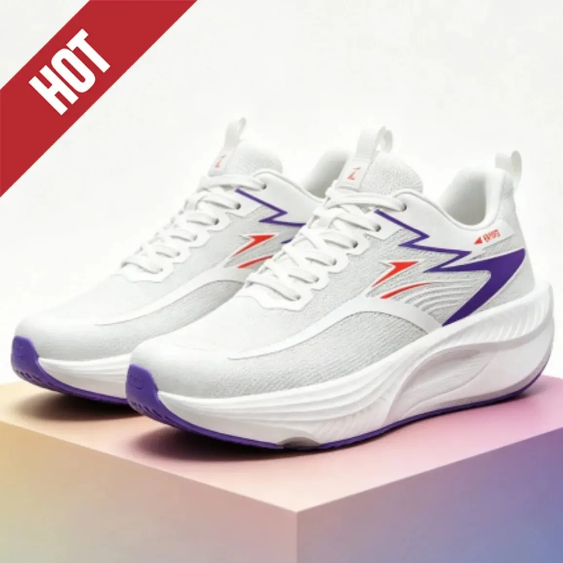 Carbon Plate Marathon Running Shoes Men Women Sports Sneakers Breathable Lightweight Shock Absorbing Stable Athletic Shoes — image 2