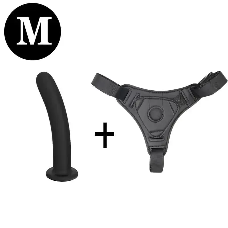 Adjustable Silicone Strap On Dildo Harness Set S M L Sizes Realistic Penis Panties for Women Lesbian Couples G-Spot Anal Vaginal — image 8
