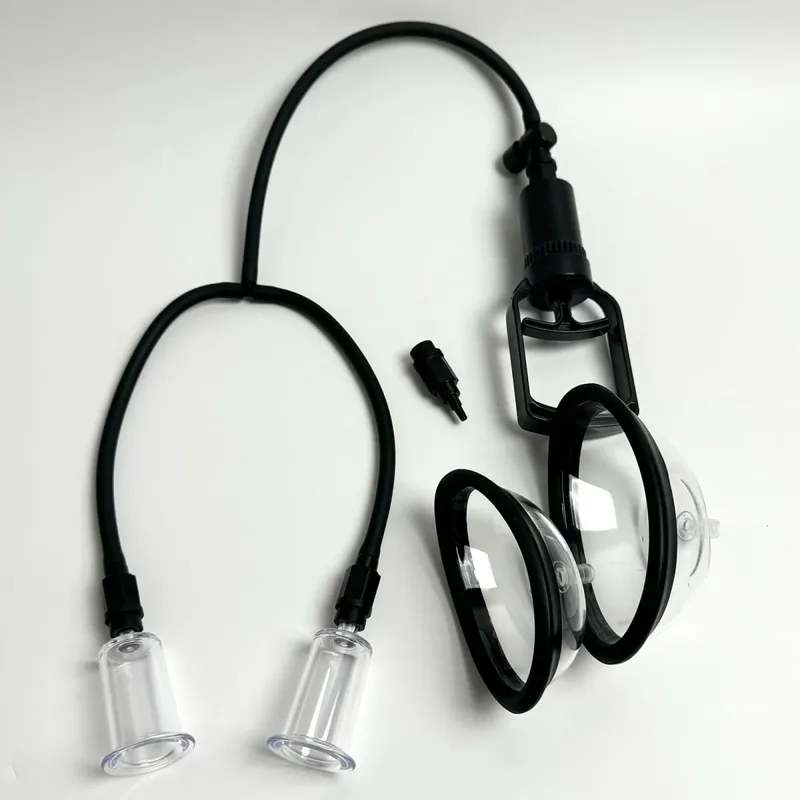 Manual Vagina Pump Female Breast Massager Pussy Pump Breast Sucking Massager Vaginal Clitoral Suction Cup Women Adult Sex Toys