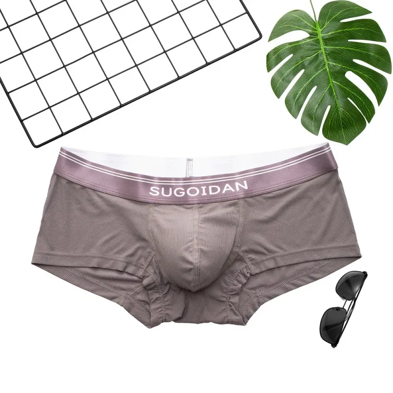 Sinulid na Modal na Panlalaking Pantalon Seksi Kumportableng Pantalon na Mababang Baywang na Sports Pants — image 7