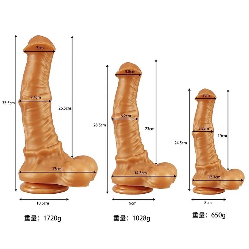 Dildo Horse Dick Anal Plug in Four Colors Noctilucent Butt Sex Toys Prostate G-spot Massager Anal Penetration Men Masturbator 18 — image 7
