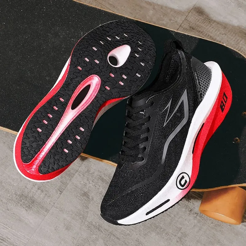 Men Sports Running Shoes Casual Marathon Breathable Lightweight Women's Comfortable Athletic Nonskid Walking Sneakers Outdoors — image 5