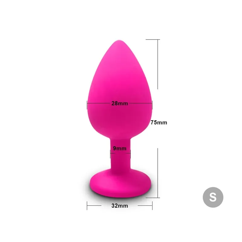 Anal Toy Soft Silicone Anal Plug for Beginner Butt Plug Men Women Gay Couples Anal Prostate Stimulator Adult Masturbator Sex Toy — image 14
