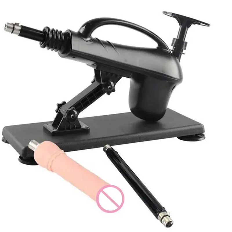 A2SS-Portable Automatic Masturbation Machine for Women with Big Dildo Men's Sex Toy Pumping Gun for Couples — image 26