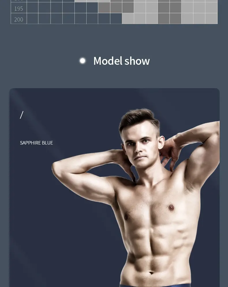 Roupa interior esportiva masculina de fitness gelo seda fina treinamento secagem rápida corrida estendida anti-desgaste perna não vestindo cuecas boxer — image 16