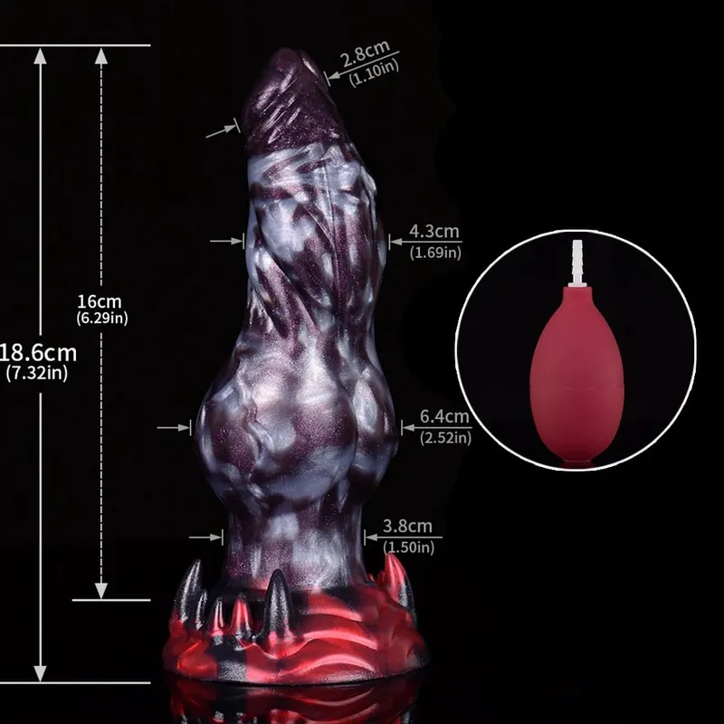 Squirting Horse Anal Dildos Monster Fake Penis G-Spot Stimulator Masturbation Butt Plug Cock Sex Toy For Women Men Flirting — image 16