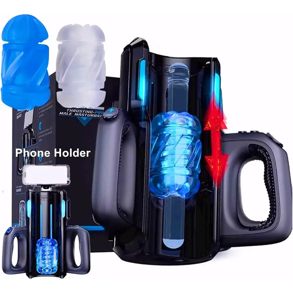 Leten THRUSTING-PRO Thrusting High Speed Male Masturbator Machine Automatic Telescopic Vagina Masturbation Cup Sex Toy For Men — image 1