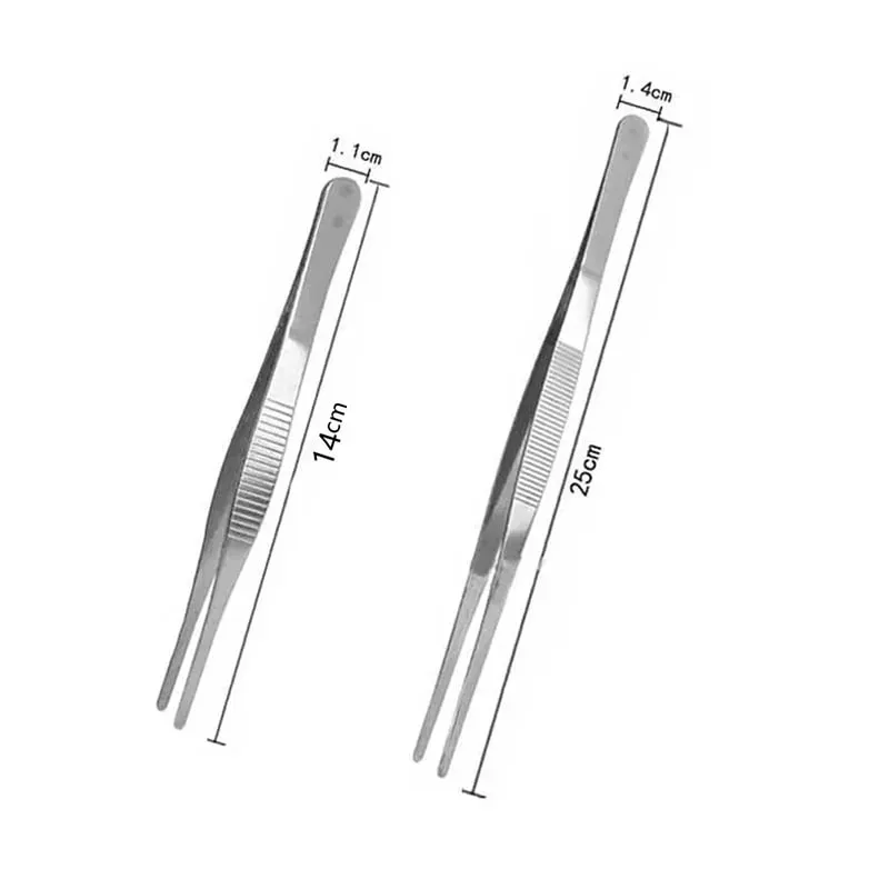 Stainless Steel Multifunction Barbecue Tongs Food Clip BBQ Kitchen Gadgets Cooking Tweezers Buffet Tool CFQJ006 — image 13