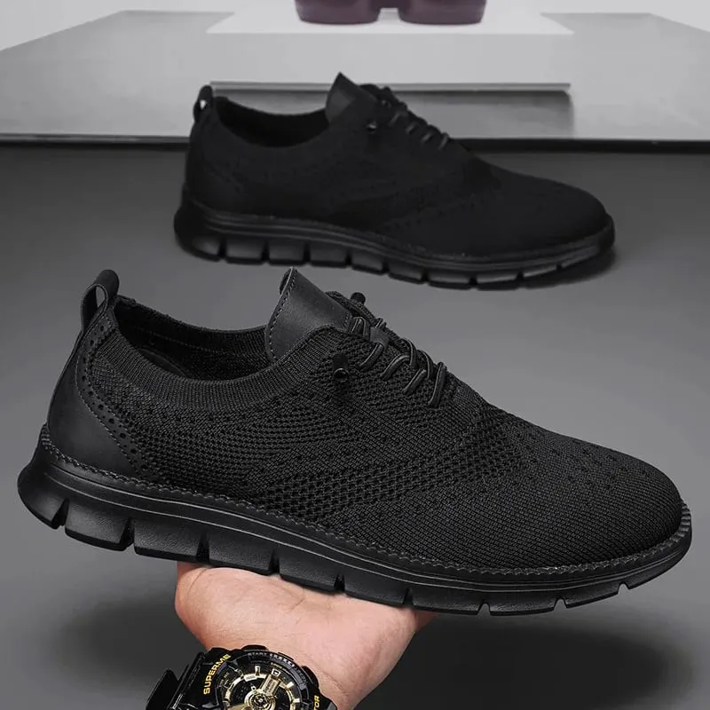 Stylish Oxfords Fashion Formal Business Urban Breathable Shoes for Male Non Slip Dress Sneakers for Man Men Casual Shoes Breeze — image 13