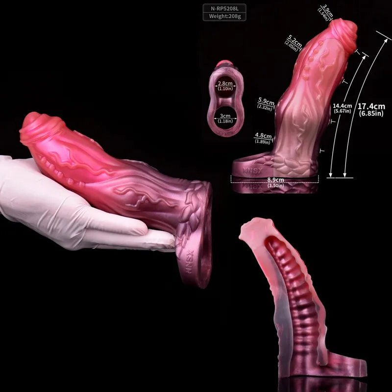 Dual Channel Monster Pussy Masturbator Soft Silicone Male Masturbation Cup Realistic Vagina Penis Training Sex Toys for Man — image 11