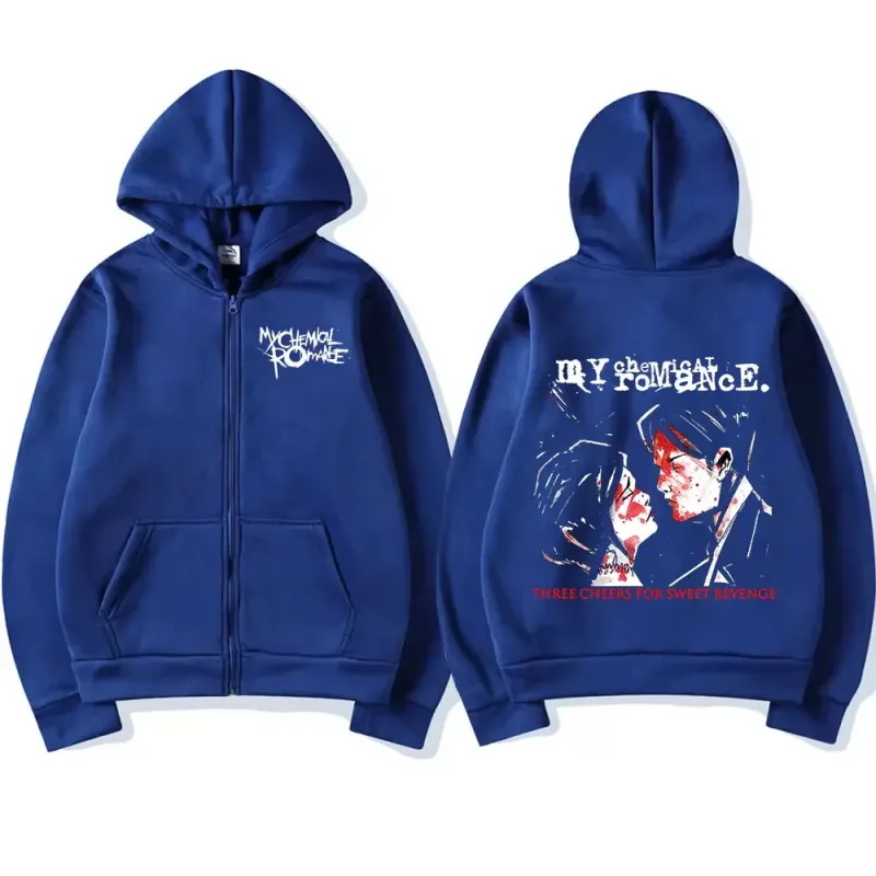 Rock Band My Chemical Romance Mcr Dead Zipper Hoodie Black Parade Punk Emo Zip Up Sweatshirt Men Fashion Vintage Hip Hop Hoodies — image 10