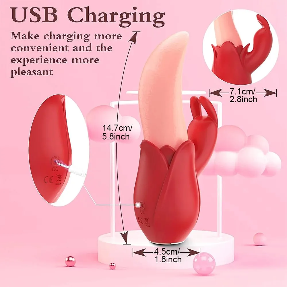 Dila Dila Nipple Clitoris Stimulator Sex Toys Dildo Vibrator Babae Mag-asawa Sexy Adult Babae Dildo Vibrator Laruan 18+ — image 3