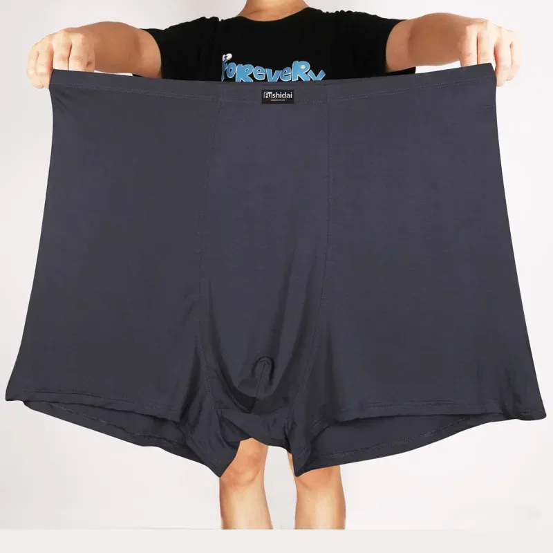 Boxershorts masculino calcinha modal 200kg macio 13xl roupa interior masculina plus size 12xl jumbo solto 9xl 5xl vermelho preto grandes boxers — image 23