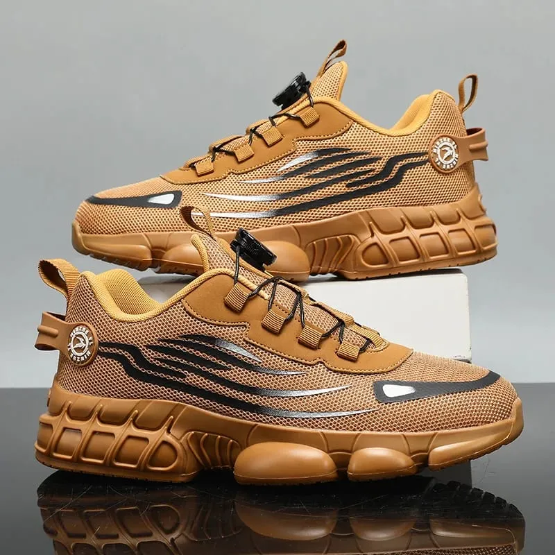 (No Steel Toe) Men's Outdoor Casual Shoes Sneakers Suitable for Hiking Walking Casual Sneakers for Gifts — image 8