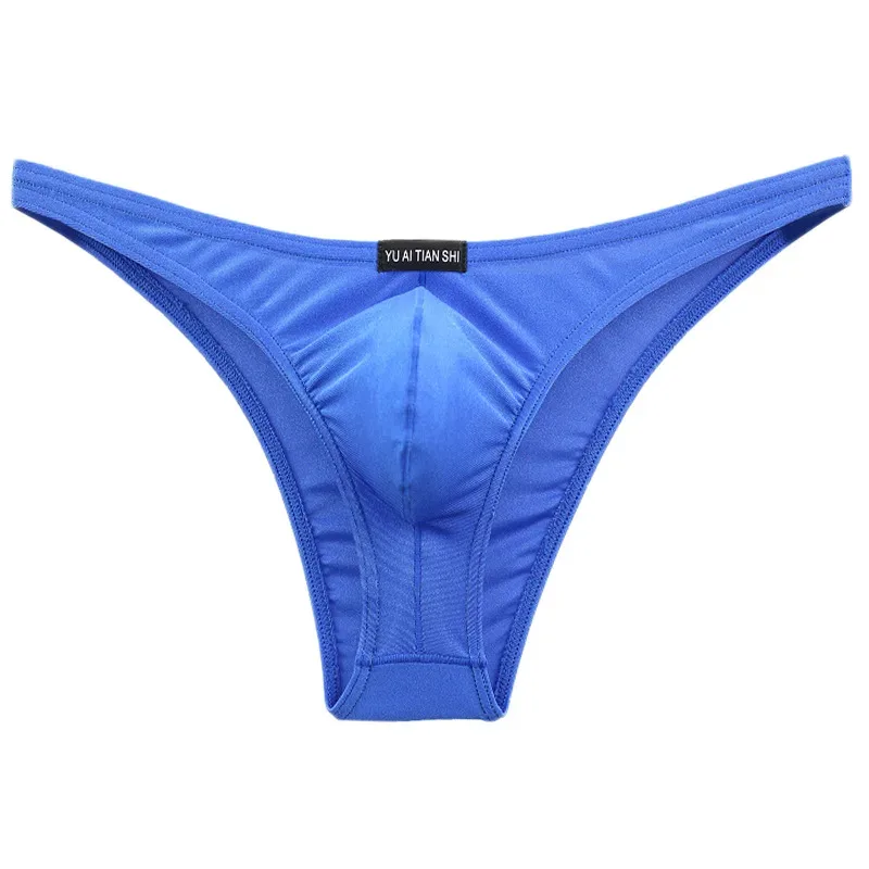 Sexy Underwear Men's Briefs Low Waist Nylon Jockstrap Mini Briefs Bikini Shorts Jockstrap Cueca Underpants Jockmail — image 8
