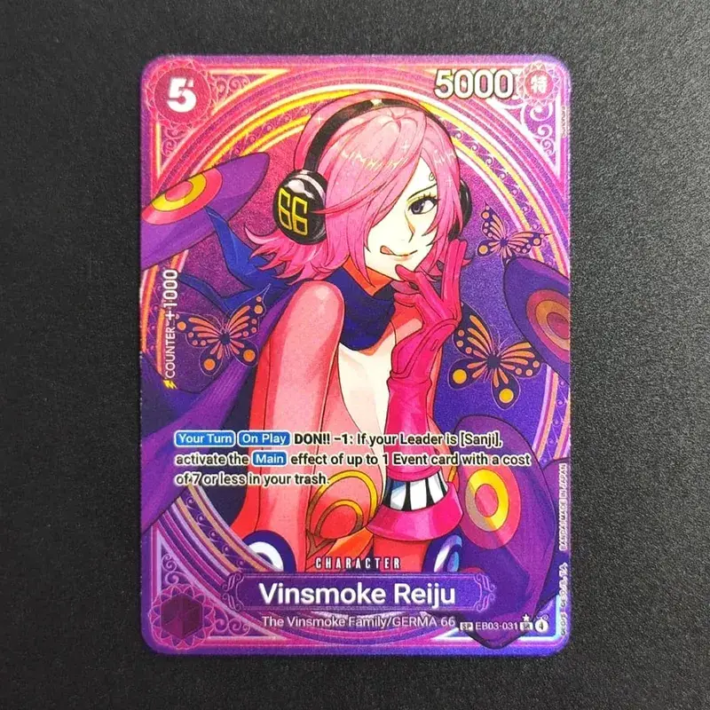 9style PROXY One Piece English Heroines Nami Robin Hancock Reiju Vivi Perona Tashigi EB03-053 Collection Otcg Anime Cards — image 2