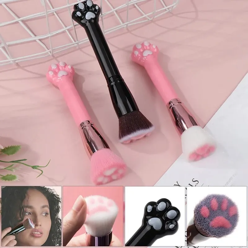 1Pc Cat Claw Girl Makeup Brush Eye Shadow Multi-Purpose Powder Brushes Portable Cosmetics Foundation Brush Make Up Tools — image 2