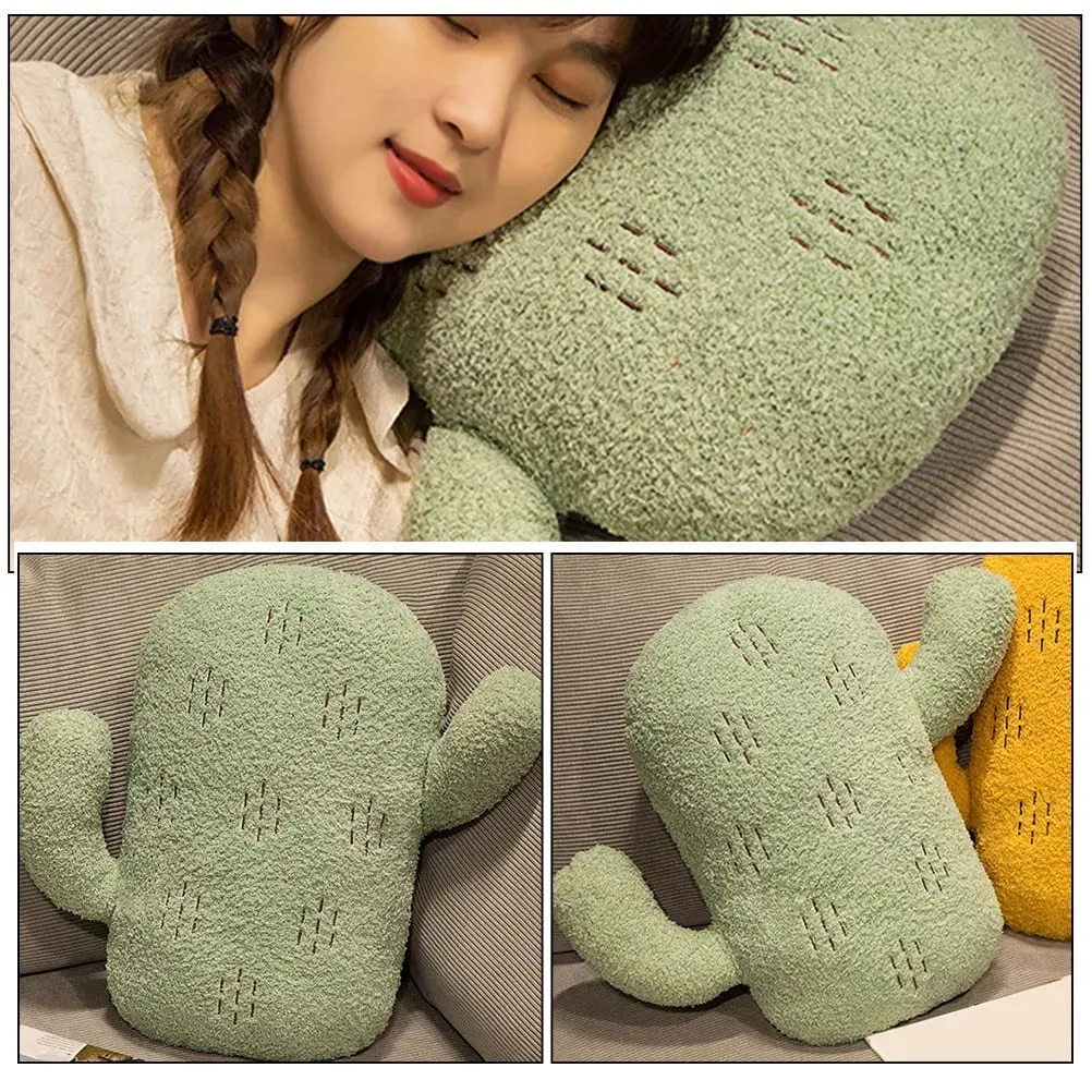 Cactus Shaped Pillow Soft Comfortable Nordic Style Decorative Throw Pillow for Sofa Bed Car Living Room Bedroom Nursery Home — image 5