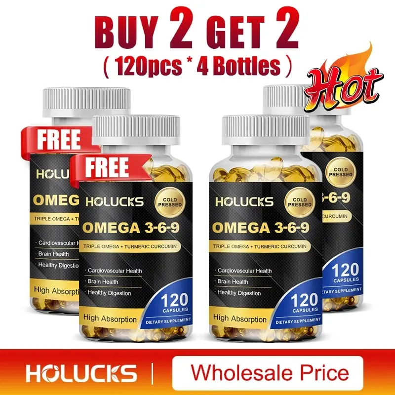 Omega 3-6-9 Fish Oil Capsules for Heart Brain Health & Healthy Digestion Cognitive Function Immune Support — image 12
