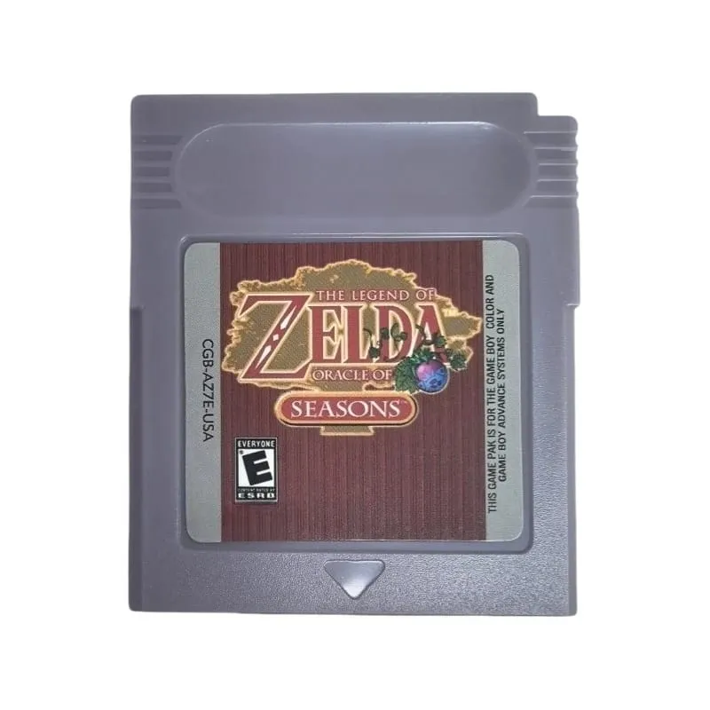 GBC Retro English Game Cartridges Legend of Zelda Awakening DX,Oracle of Seasons,Oracle of Ages,Dangan GB,Swordbird Song — image 9